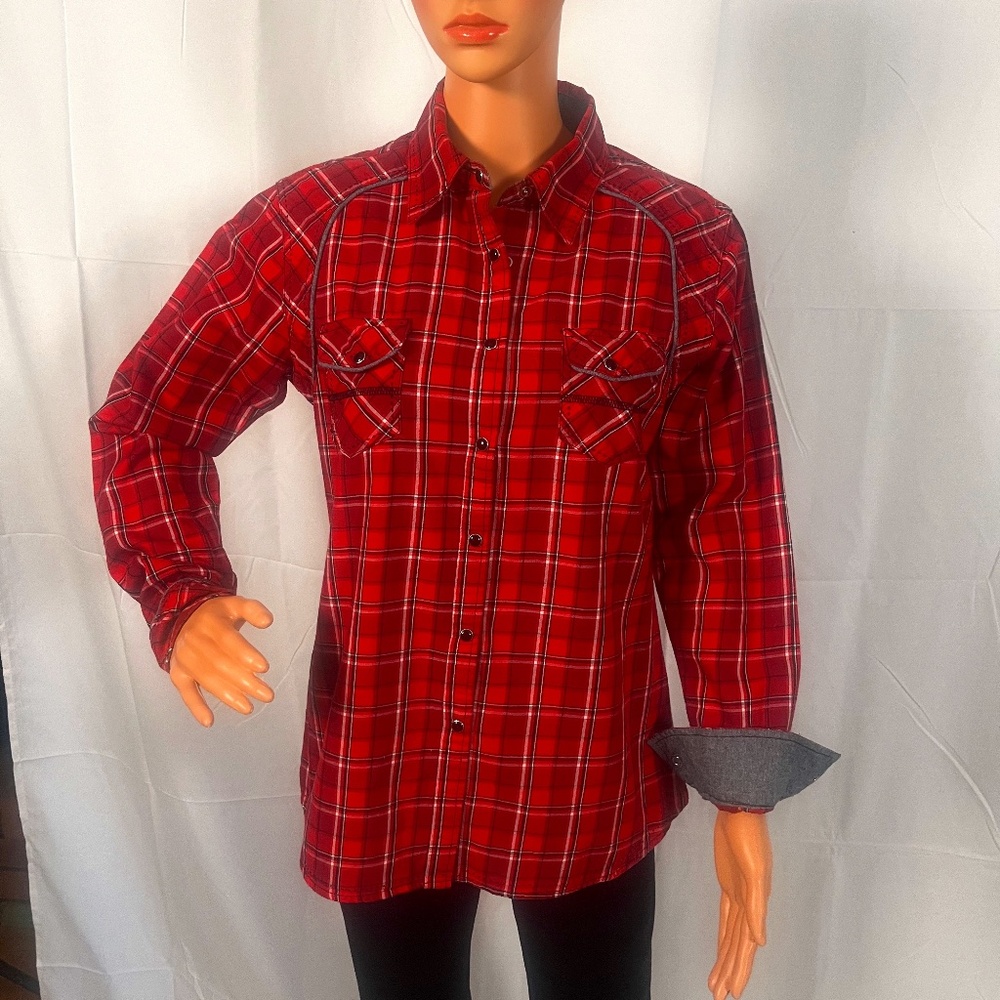 Cowgirl Up flannel shirt